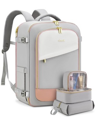 Travel Backpack for , 40L Carry On Backpack Flight Approved, Large Personal B...