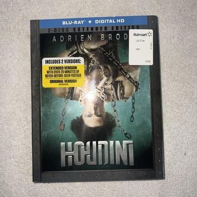 Houdini (Adrian Brody) Blu-ray & Digital HD w/ Slip Cover 