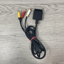 Genuine Official OEM Microsoft XBOX 360 Composite AV Cable X821376-001 Tested