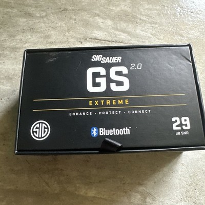 AXIL SIG SAUER GS Extreme 2.0 Bluetooth Earbuds Shooting Hearing Protection