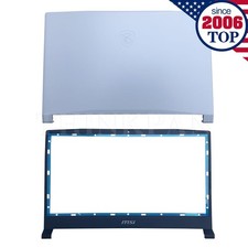 New For MSI Sword 15 /Katana GF66 A11UE 11UD A12UE 12UD MS-1581 Back Cover+Bezel