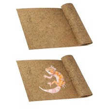 PINVNBY 2 Pcs Reptile Carpet Coconut Fiber Mat,Lizard Terrarium Substrate Lin...