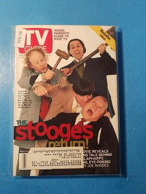 Tv Guide April 15th 2000 TV5-74 Three Stooges Returns