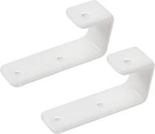 2 Pack Bunk Bed Ladder Hook Brackets, Inside 1" Nursery Kids Bunk Bed Ladder Hoo