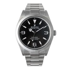 Rolex Explorer 39mm 214270 Black Dial Steel Oyster Bracelet - 2020 Card