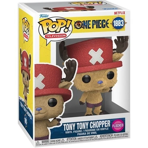 Funko Pop! Netflix : One Piece : Tony Tony Chopper #1883 Flocked