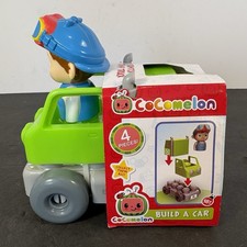 Cocomelon Build-A-Vehicle, TomTom in Garbage Truck Vehicle 4 Piece Set