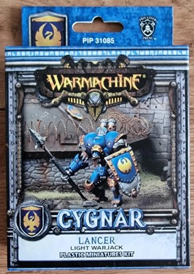 Warmachine Miniatur Cygnar Lancer Light Warjack von Privateer Press