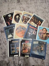 VINTAGE LOT OF 11 CED SELECTA VISION VIDEO DISCS Star Wars Wargames Fame
