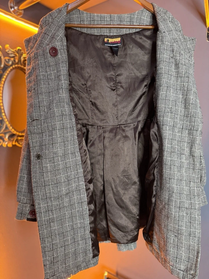 Linda chaqueta abotonada de Brooklyn Industries talla S, aspecto adorable Foto 3 de 4