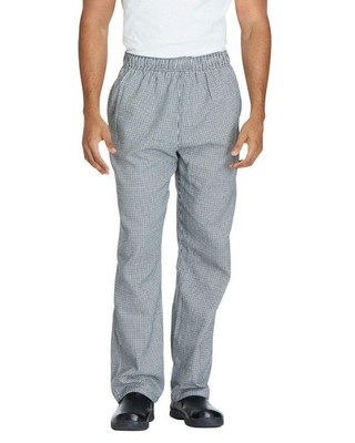 DICKIES  UNISEX  BAGGY 3 POCKET CHEF PANTS IN HOUNDSTOOTH IN ALL SIZES #DC11 NEW