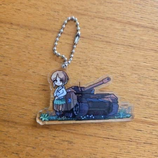 [Girls & Panzer] Acrylic key chain