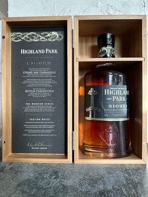 Highland Park Single Malt Whisky Warrior Series  Sigurd  Holzkassette 0.7 l neu