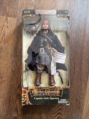 DISNEY ZIZZLE CAPTAIN JACK SPARROW PIRATES OF THE CARIBBEAN DOLL - NEW IN BOX!