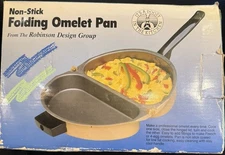 Folding Omelette Pan, Portable Perfect Omelette maker