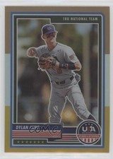 2023 USA Baseball Stars & Stripes Bronze Silver and Gold Prizm Dylan Cupp uk2