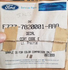 Oem Ford F77z-7820001-aaa Partial Stripe Kit 1997 Explorer