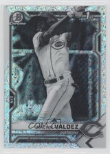 2021 Bowman Chrome Black & White Mini-Diamond Refractor Malvin Valdez 0v3k