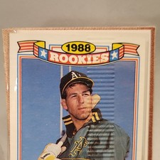 1988 Rookies Commemorative Set Walt Weiss Oakland MLB ERROR