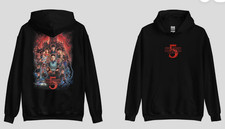 Stranger Things x Kyle Lambert Hoodie Season 5 Art.