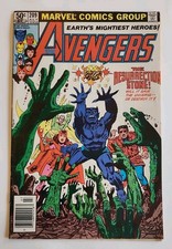 The Avengers #209 Resurrection Stone Newsstand Edition Marvel Comics 1981 VG/F.