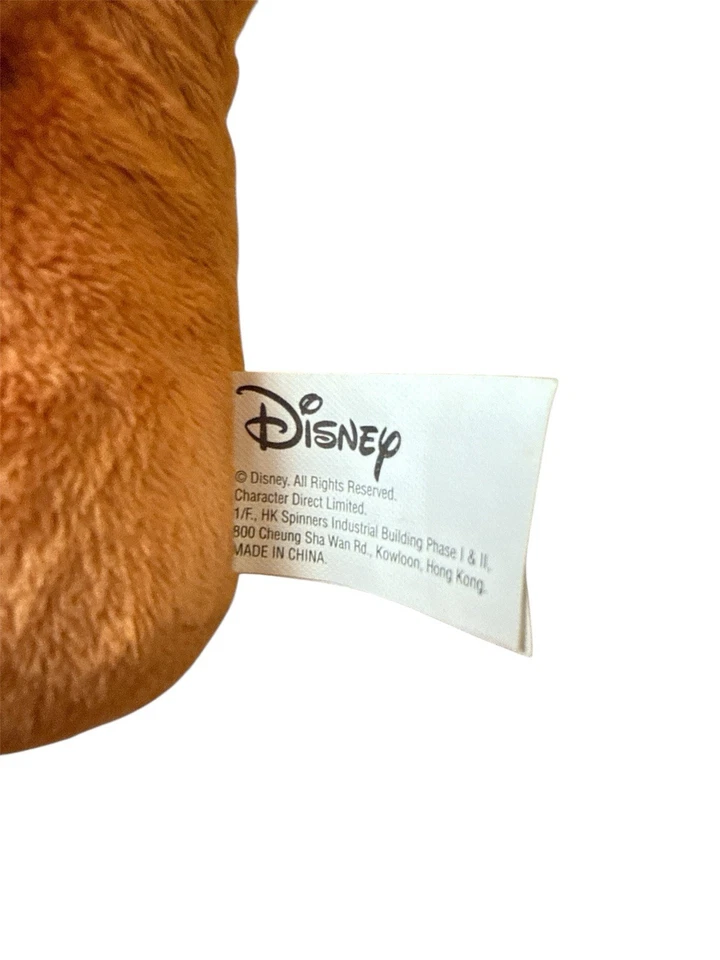 Juguete de peluche de 5" King Louie libro de la selva orangután ojos cosidos brazos largos Disney Foto 3 de 3