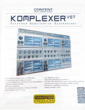 TerraTec 10168 Komplexer VST-i Synthesizer Plug-In Musikinstrumente PC