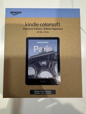 Amazon Kindle Colorsoft Signature Edition 32GB Neu & Versiegelt Schwarz