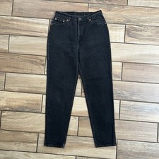 Vintage Levi's 512 Womens Jeans 13M Slim Fit Tapered Leg Black Made In PR