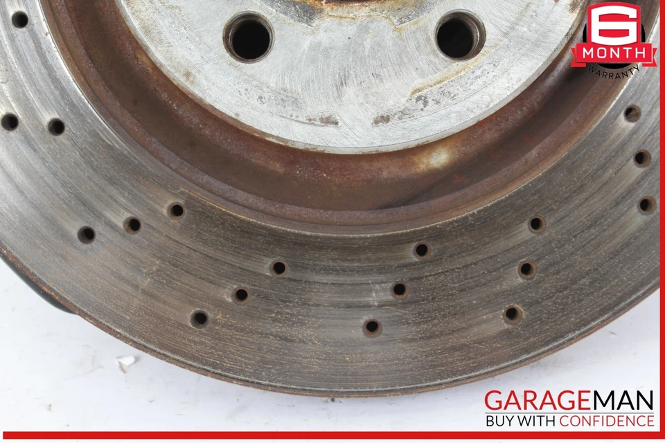 03-12 Mercedes R230 SL550 Nudillo husillo delantero izquierdo lado conductor con rotor de disco Foto 3 de 4