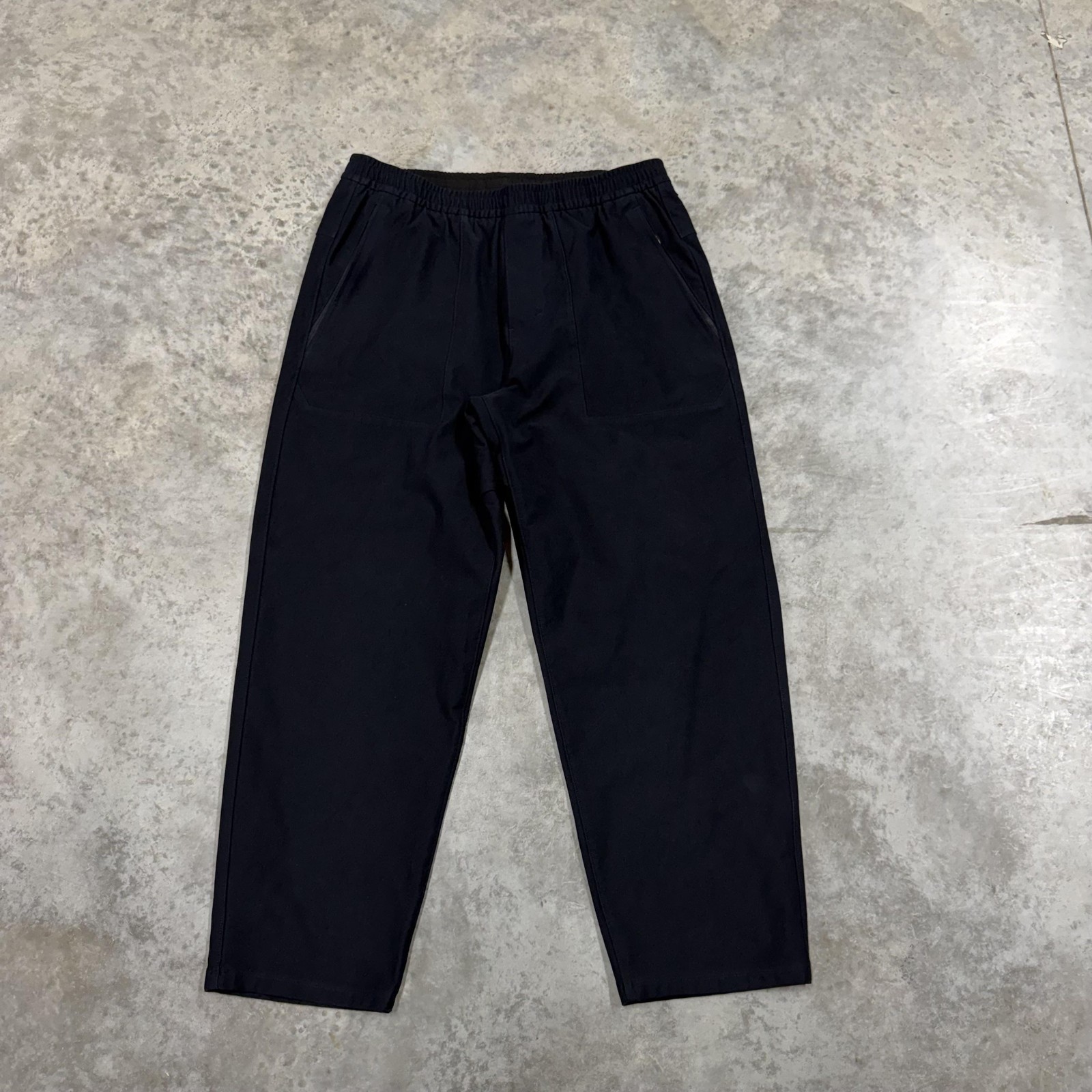Lululemon Joggers Pants Mens Large Black utilitech Tapered Leg woven canvas