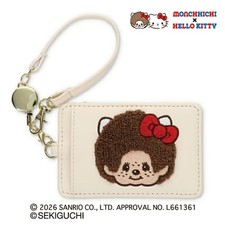 Monchhichi x Hello Kitty 50th Anniversary Pass Case