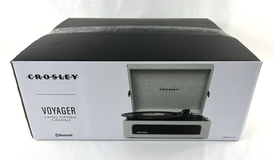 Crosley CR8017A-AM Voyager Portable Vinyl Record Player Turntable