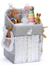 Hanging Diaper Caddy - Baby Shower Gifts Diaper Organizer for Changing Table ...