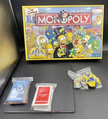 Die Simpsons Edition Monopoly Brettspiel Parker 2003 BLINKY TOKEN ERSETZT
