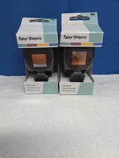 EK Success 2 Pair Paper Shapers Nesting Punch 3/4 Square PSPNP06 Crafting Paper
