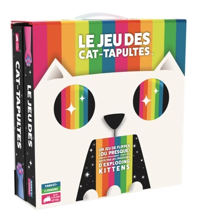 Jeu des Cat-tapultes, le cadeau d'anniversaire original pour filles et garçons