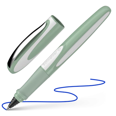 SCHNEIDER NOVUS Schneider Ray M Tintenroller Pistacchio – nachfüllbar, Medium-Strich, königsblau