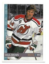 DOUG BROWN 1992-93 O-PEE-CHEE CARD NM-MT CONDITION