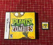 PopCap Plants vs. Zombies Nintendo DS Strategy Tower Defense w/ Manual E10+ 2011