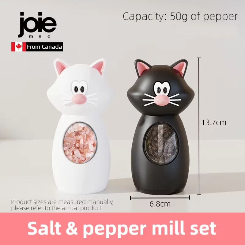 Spice Grinder Set Manual Ceramic Core Salt Pepper Mill Shaker Kitchen Tool
Opens in a new window or 
