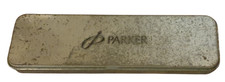 Vintage PARKER VACUMATIC Fountain Pen & Pencil - EMPTY TIN CASE ONLY