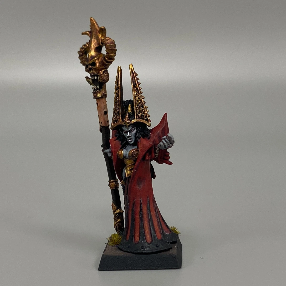Figurine Collector Morathi sur Pégase Noir Rare Métal 85-55 Gw