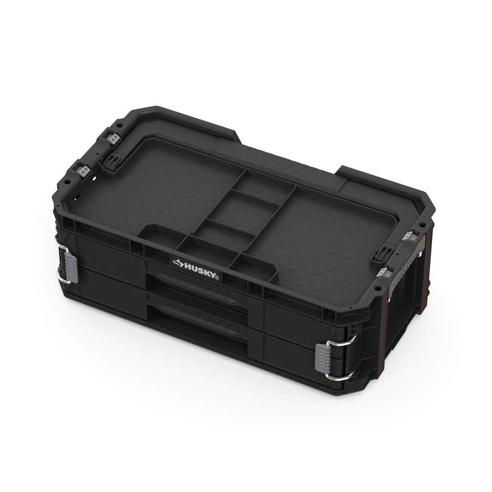 Husky Connect 2-Drawer Tool Box - Black (248984) for sale