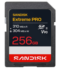 SanDisk Extreme Pro Sd UHS-II V90 Card - 256GB Open Box