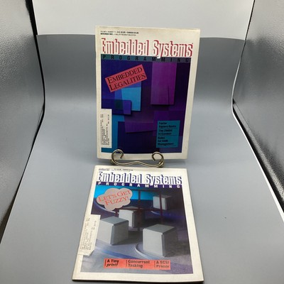 (2) 1991 Embedded Systems Programming Magazine Lot