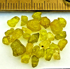 10 ct Natural Chrysoberyl Crystal lot Untreated Burma Mogok J518