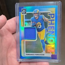 Panini Donruss Optic 2025 Terrance Ferguson Rams Rookie Prizm Memorabilia