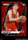 2024-25 Panini Prizm Prizms Red Seismic #252 Matas Buzelis RC ROOKIE 157/299Opens in a new window or tab