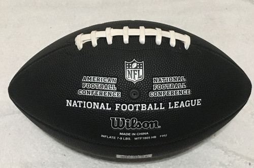 Wilson NFL Hugo Boss Promotional Football Official Fragrance Black Full Size